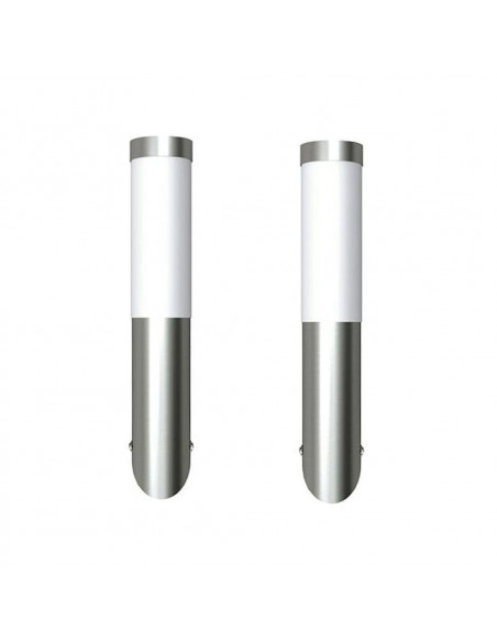 Applique da Esterno 2 pz in Acciaio Inossidabile