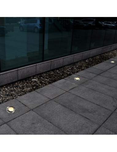 Faretti Carrabili da Esterno 12 pz Rotondi