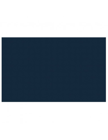 Pellicola Galleggiante Solare PE Piscina 260x160 cm Nero e Blu