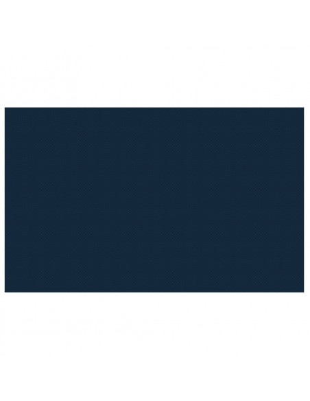 Pellicola Galleggiante Solare PE Piscina 260x160 cm Nero e Blu