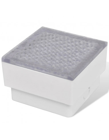 Faretti LED da Incasso 12 pz 100x100x68 mm