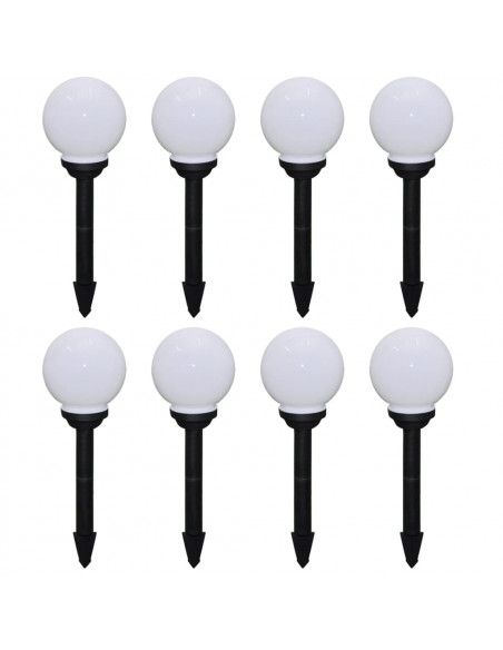 Lampade da Sentiero 8 pz LED 15 cm con Picchetto