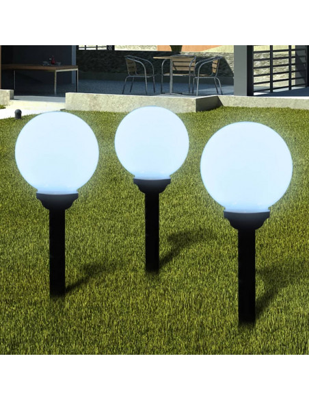 Lampade da Sentiero 6 pz LED 20 cm con Picchetto