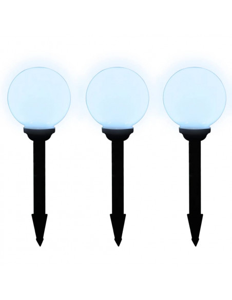 Lampade da Sentiero 6 pz LED 20 cm con Picchetto