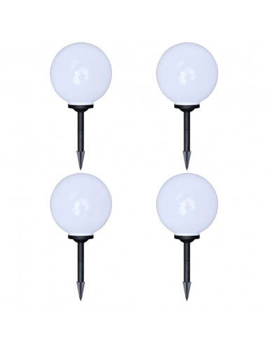 Lampade da Sentiero 4 pz LED 30 cm con Picchetto
