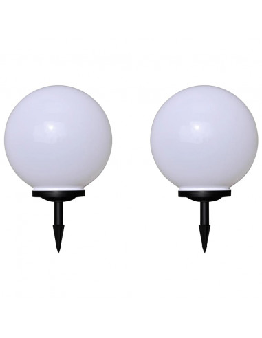 Lampade da Sentiero 2 pz LED 40 cm con Picchetto