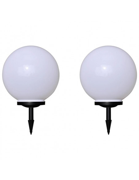 Lampade da Sentiero 2 pz LED 40 cm con Picchetto