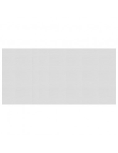 Pellicola Galleggiante Solare PE Piscina 450x220 cm Grigia