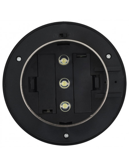 Lampade Solari da Esterno 12 pz LED Rotonde 12 cm Bianche
