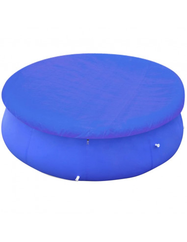 Teli di Copertura 2 pz per Piscina Fuoriterra Rotonda da 300 cm