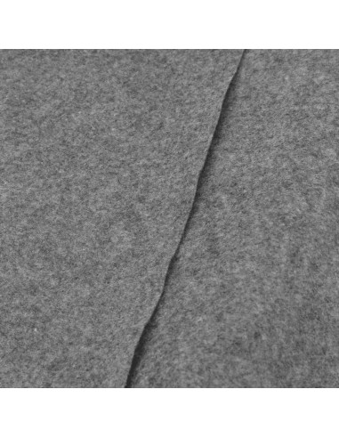 Telo Sotto Piscina Grigio Chiaro Ø306 cm Geotessile Poliestere
