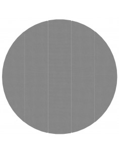 Telo Sotto Piscina Grigio Chiaro Ø550 cm Geotessile Poliestere 2