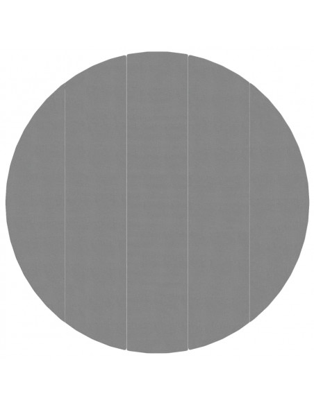 Telo Sotto Piscina Grigio Chiaro Ø550 cm Geotessile Poliestere