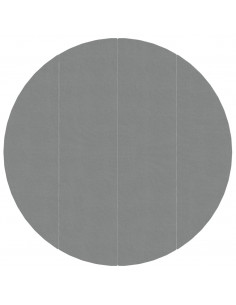 Telo Sotto Piscina Grigio Chiaro Ø428 cm Geotessile Poliestere 2