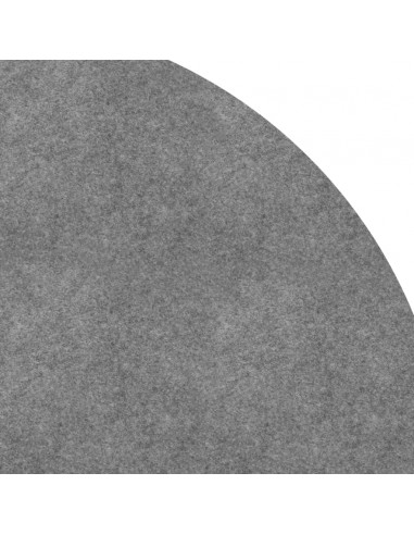 Telo Sotto Piscina Grigio Chiaro Ø458 cm Geotessile Poliestere