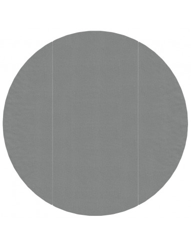Telo Sotto Piscina Grigio Chiaro Ø306 cm Geotessile Poliestere