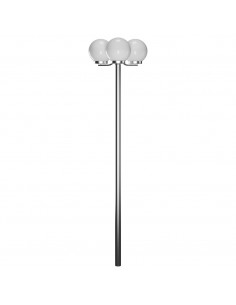 Lampione da Giardino con 3 Lampade 220 cm 2