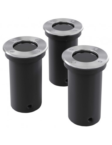 Faretto Carrabile a LED Rotondo 3 pz per Esterno