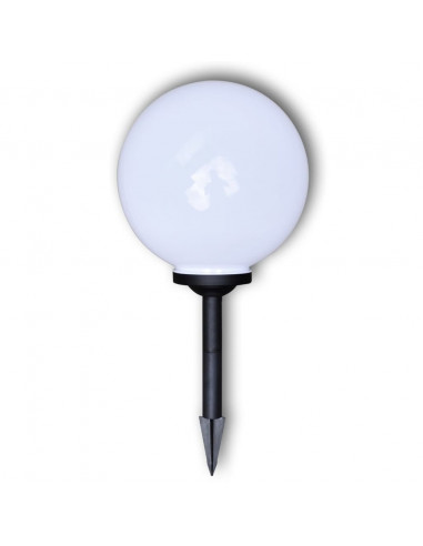 Lampione Solare a LED da Giardino 2 pz 30 cm con Picchetto