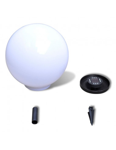 Lampione Solare a LED da Giardino 40 cm con Picchetto