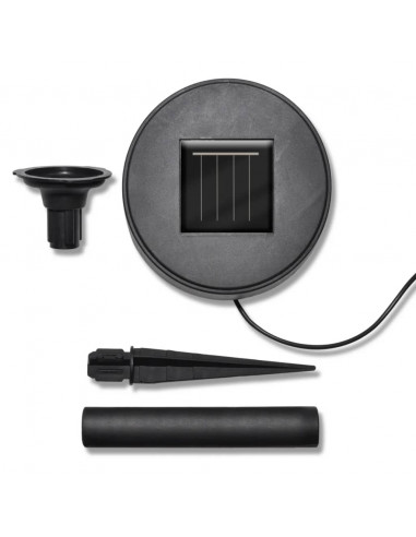 Lampioncini Solari a LED 3 pz con Picchetti e Pannelli Solari