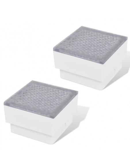 Luci Calpestabili 2 pz a LED 100 x 100 x 68 mm