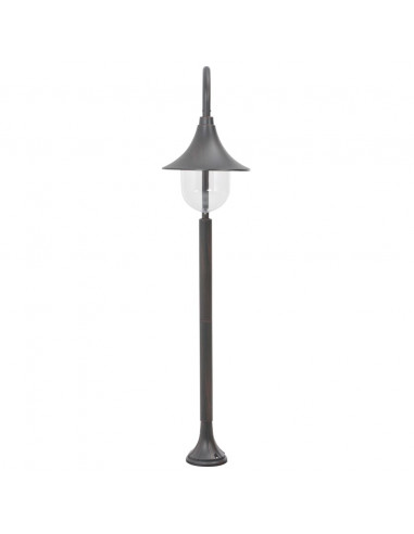 Lampione da Giardino E27 120 cm in Alluminio Bronzo