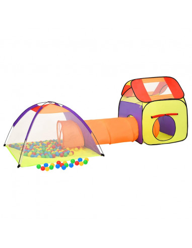 Tenda da Gioco per Bambini Multicolore 338x123x111 cm