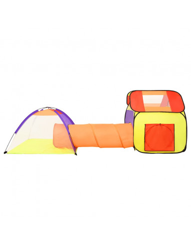 Tenda da Gioco per Bambini Multicolore 338x123x111 cm