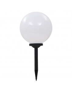Lampade Solari da Esterni Sferiche 2 pz LED RGB 30 cm 2
