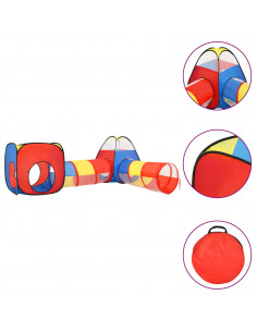 Tenda da Gioco per Bambini Multicolore 190x264x90 cm 2