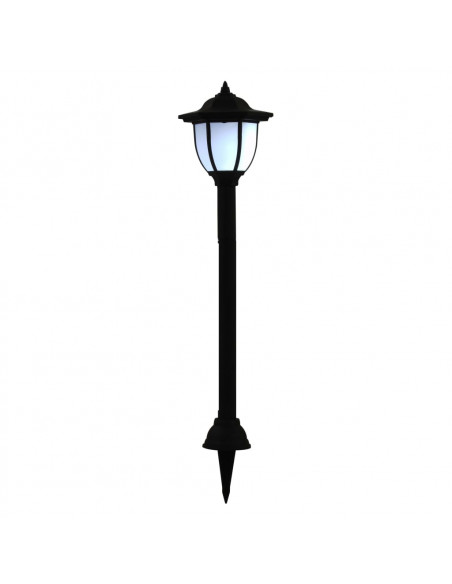 Lampade Solari da Esterni 3pz a LED Nero