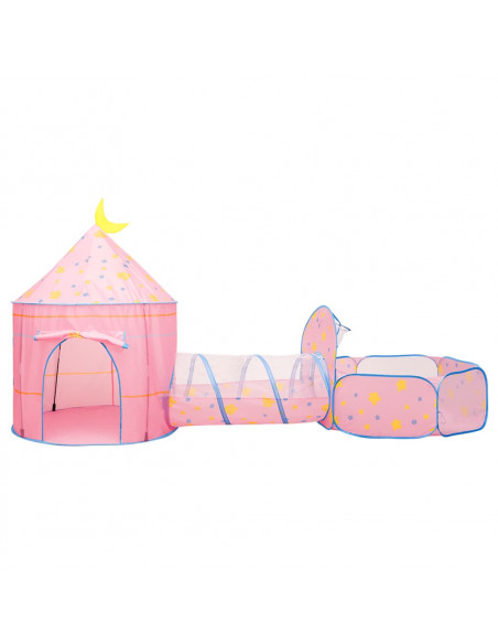 Tenda da Gioco per Bambini Rosa 301x120x128 cm