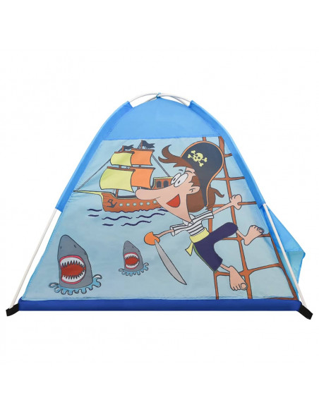 Tenda da Gioco per Bambini Blu 120x120x90 cm