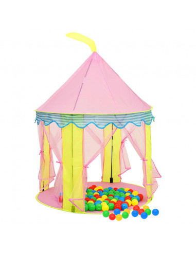 Tenda da Gioco per Bambini Rosa 100x100x127 cm