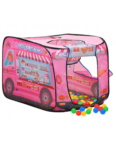 Tenda da Gioco per Bambini Rosa 70x112x70 cm