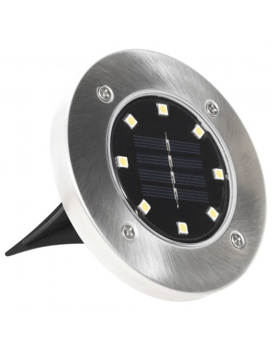 Lampade Solari da Terra 8 pz Luci a LED Colore RGB