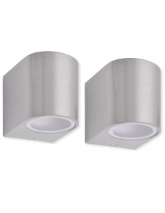 Lampada da parete per esterno 2 pz 2