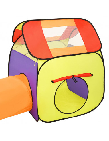Tenda da Gioco Bambini 250 Palline Multicolore 338x123x111 cm