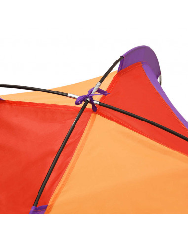 Tenda da Gioco Bambini 250 Palline Multicolore 338x123x111 cm