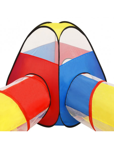 Tenda da Gioco per Bambini 250 Palline Multicolore 190x264x90cm
