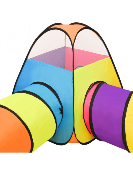 Tenda da Gioco per Bambini 250 Palline Multicolore 190x264x90cm