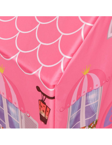 Tenda da Gioco per Bambini Rosa con 250 Palline 69x94x104 cm