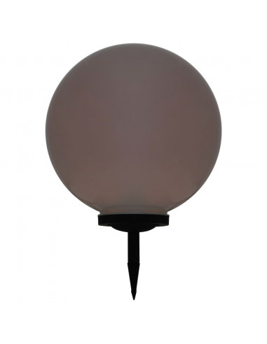 Lampade Solari da Esterno 2 pz LED Sferiche 50 cm RGB