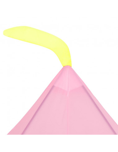 Tenda da Gioco per Bambini Rosa con 250 Palline 100x100x127 cm