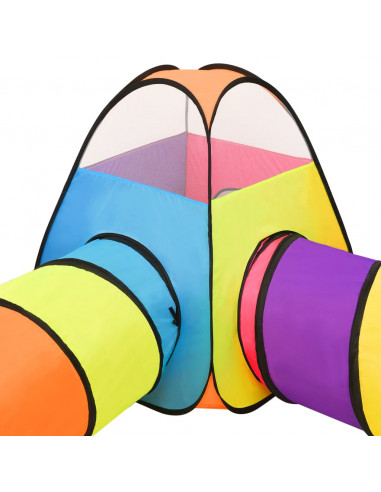 Tenda da Gioco per Bambini 250 Palline Multicolore 190x264x90cm