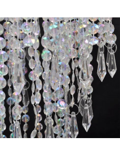 Lampadario Sospeso in Cristallo 22,5 x 30,5 cm 2