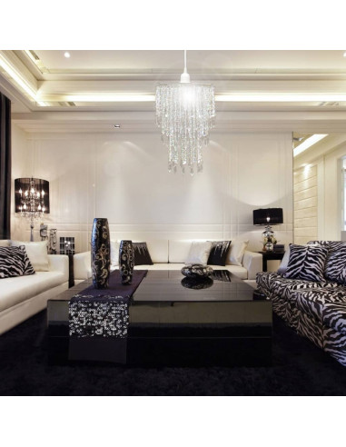 Lampadario Sospeso in Cristallo 22,5 x 30,5 cm