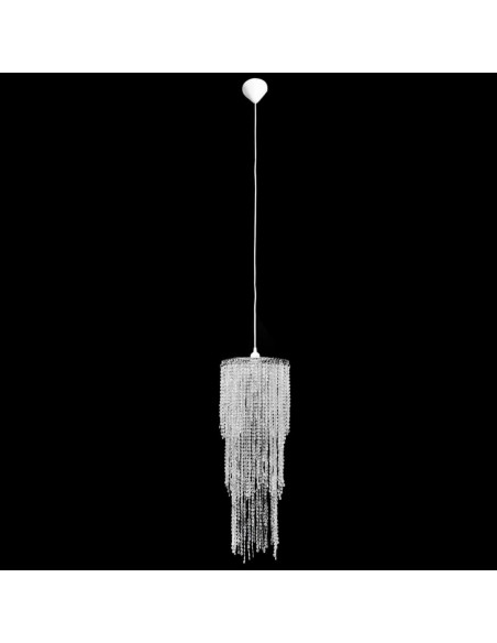 Lampadario Sospeso in Cristallo 26 x 70 cm