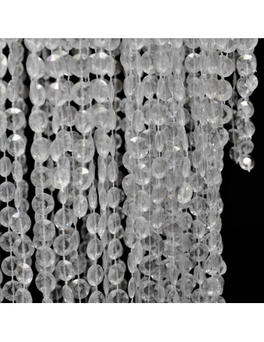 Lampadario Sospeso in Cristallo 26 x 70 cm